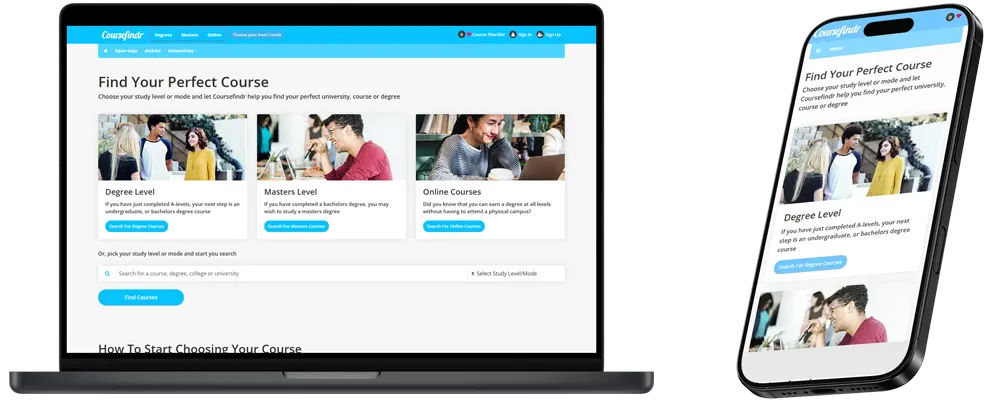 Picture of a laptop and a mobile phone